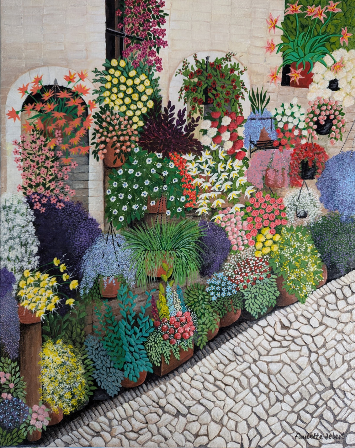 Floral Street Giclee Print