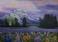 Teton Mountain Giclee Print